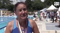 62-годишна българка с 87% инвалидност постави световен рекорд като плува