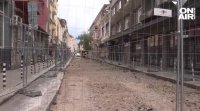 Столичната улица "Цар Иван Шишман" отново се ремонтира, след като