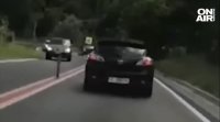 А шофьорът на НСО който беше заснет да избутва коли