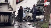 Мъж загина в тежка катастрофа която затвори пътя Велико Търново