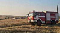 Частично бедствено положение в Хасковско заради пожар край Момино