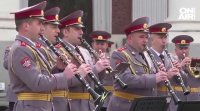 Гвардейският представителен духов оркестър изнесе празничен концерт за жителите и