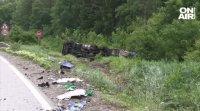 Катастрофа между два ТИР а затвори пътя Русе Бяла тази