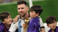 Капитанът на Аржентина Лионел Меси се наслаждава на почивните си