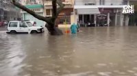В Гърция интензивните дъждове през последното денонощие наводниха пътища Жителите на