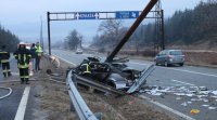 Тежка катастрофа на изхода на Благоевград в посока София затруднява