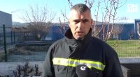 Пожарникари в Крумовград спасиха елен лопатар паднал в отводнителен канал