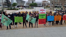 Каблешково на бунт в Бургас срещу каменната кариера