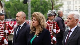 Денят на Европа в София: Радев, Йотова, Терзиев и министри присъстваха на церемониите
