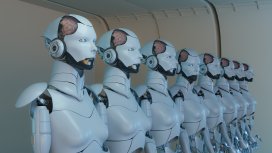 Китай подготвя хуманоидни роботи за военни операции