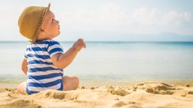 От кой месец можем да водим бебето на плаж?