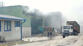 Първи поглед към пораженията след пожара в София (СНИМКИ)