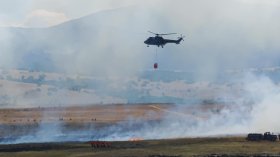 Пожарите са по-малко от миналата година, 6 хеликоптера са готови за реакция