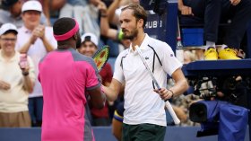 Тиафо повали Медведев и си уреди изцяло американски четвъртфинал на US Open
