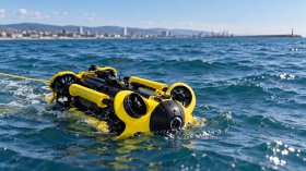 Морски дрон, произведен в Бургас, преминава изпитания в Черно море