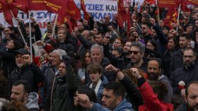 В Гърция ще се проведе 24-часова стачка на държавните служители на 13 май