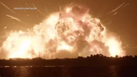 Ракетата New Glenn на Blue Origin се взриви на&nbsp;пусковата площадка (ВИДЕО)