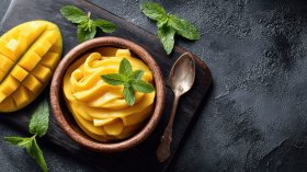 Рецепта за сорбе с манго и маскарпоне
