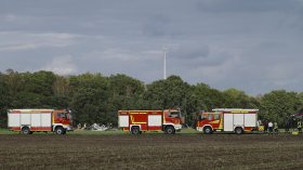Военен самолет се разби в Северна Франция