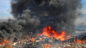 Пожар в столичния квартал "Филиповци" задими части на София