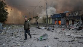 Масиран руски обстрел в Киев: Има жертва, ранени и разрушения на десетки локации