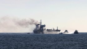 Моряк загина при руски удар по товарен кораб в Черно море