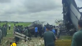 Загинали и един оцелял по чудо при разбиване на самолет Антонов Ан-32 в Индия (+ВИДЕО)