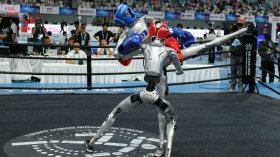 Добре дошли в бъдещето: Игрите за хуманоидни роботи впечатляват (СНИМКИ)