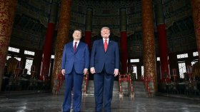 Си Дзинпин показа на Тръмп религиозния комплекс Храм на Небето (СНИМКИ)