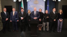 Премиерът Желязков обяви оставката на правителството (СНИМКИ)