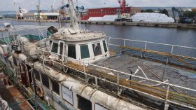 Бившият правителствен кораб "Атанас Димитров" става технологичен изкуствен риф за водолази