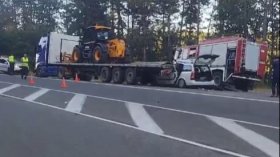 Двама души са загинали в катастрофата в камион край Дупница (+ВИДЕО)