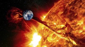 Магнитна буря се носи към Земята след серия изригвания на Слънцето