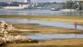 Нивото на река Дунав падна до минус 116 см при Русе