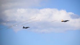 Изтребители на НАТО са вдигнати по тревога след инцидент с дрон в Латвия