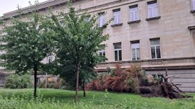 Мощната буря в София остави квартали без ток, наводнени са подлези и улици