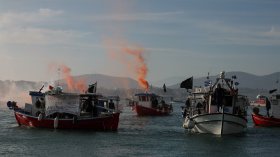 Гневни фермери в Гърция прекъснаха работата на пристанища