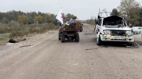 Евакуират жителите на Олешки, около 2000 души остават блокиран в града