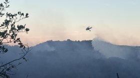 Пожарът край Ивайловград се разраства и изпепели 3000 декара