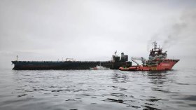 МОСВ започна спешна проверка на морските води заради блокирания танкер Kairos