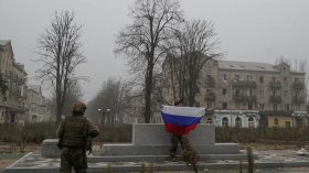 Кремъл ликува: Руско знаме се вее в Покровск (СНИМКИ)