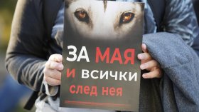 Протест пред ВМА срещу д-р Ненад Цоневски и насилието над животни (СНИМКИ)