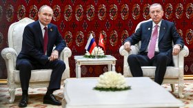 Путин и Ердоган: Изземването на руски активи заплашва международната финансова система