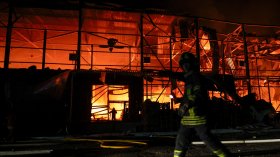 Русия удари тежко Украйна: 13 загинали и 50 ранени, пожари избухнаха в Киев