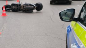 Моторист се заби челно в ТИР на пътя между Омуртаг и Тича