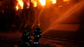 Русия удари с дрон край Одеса - гори кораб с цивилни (+СНИМКИ)