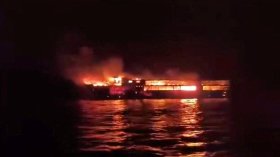 Огромна трагедия след пожар на ферибот във Филипините