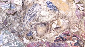 Средновековен стенопис в Мелник разкри сцена от "Рождество Богородично" (+ВИДЕО)