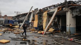 Така изглежда Харков след новите руски атаки с дронове (СНИМКИ)