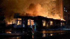 Смърт, пожари и разруха в Киев след поредните руски атаки (СНИМКИ)